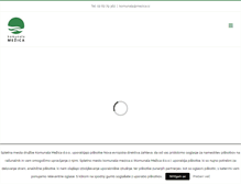 Tablet Screenshot of komunala-mezica.si